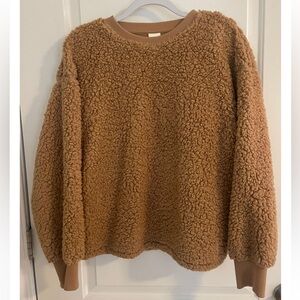 Brown Sherpa Women’s Sweater